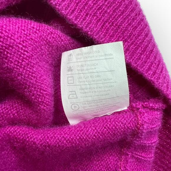 Vince Women’s Pink Cashmere Sweater XXS - Picture 6 of 8